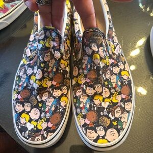 Vans Peanuts Character Slip-On Shoes